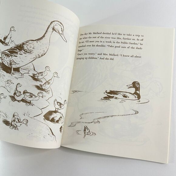 2/$6 Make Way for Ducklings book by Robert McCloskey-Caldecott (Paperback) - Picture 2 of 9